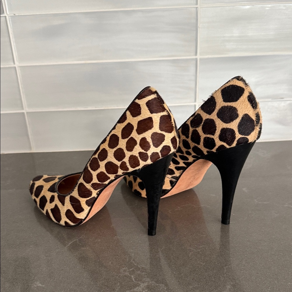 Boutique 9 Animal Print Heels - Picture 2 of 4